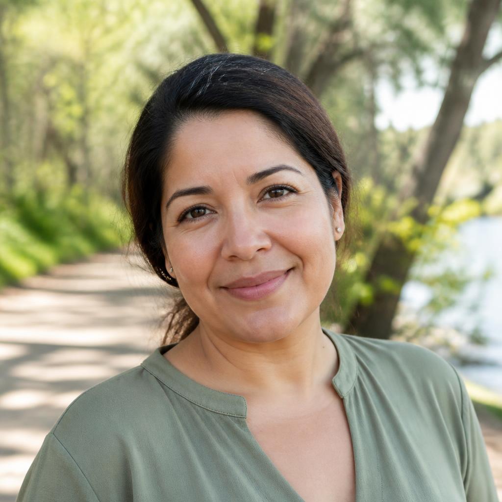 Portrait of a mother client